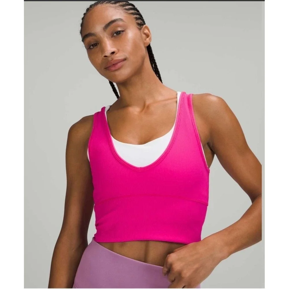 Lululemon Power Pivot Ribbed Tank Top Size S